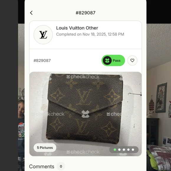 Louis Vuitton Men's Wallet Vintage Double Sided